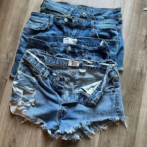Denim shorts bundle